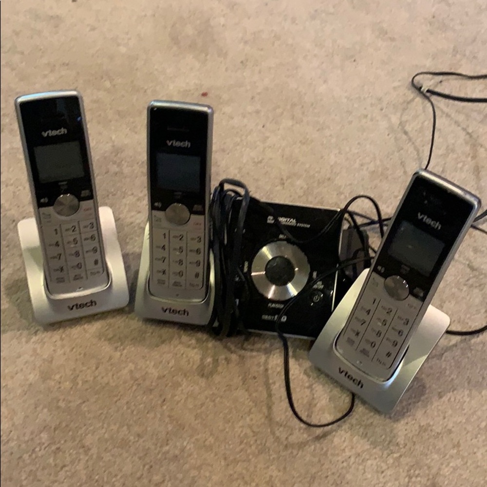 vetch stationary phone 3 line